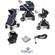 Babylo Luna 3in1 Travel System with ISOFIX Base