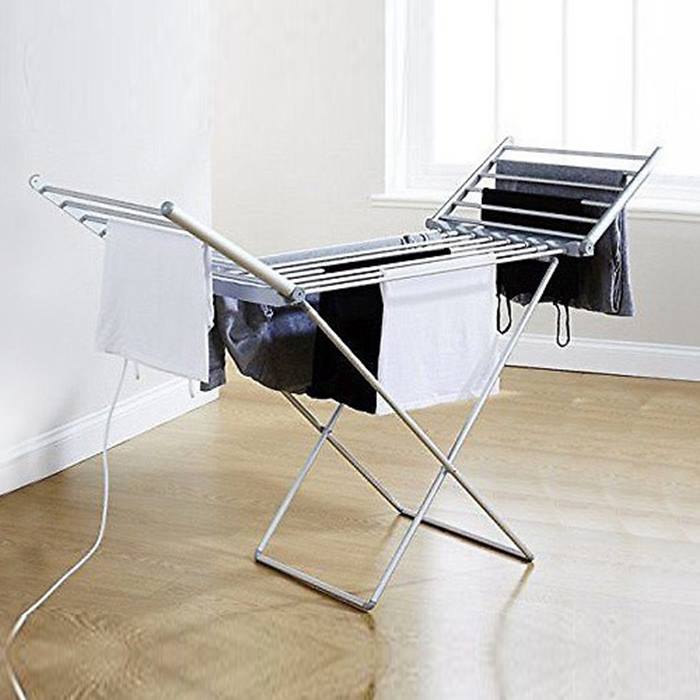 Heated Electric Clothes Airer - 2 Sizes