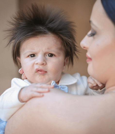 7 Baby Myths Hairy Baby