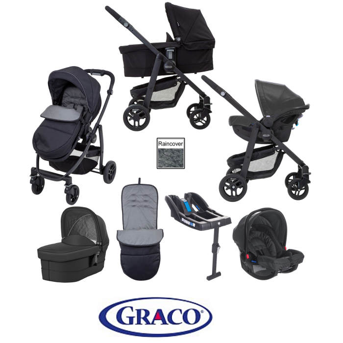Graco Evo Travel System With Carrycot & Base
