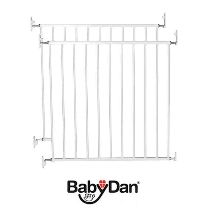 BabyDan No Trip Baby Safety Gate (Pack of 2)