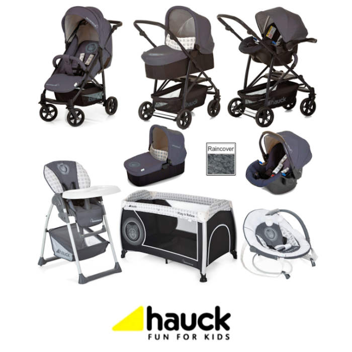 Hauck Rapid 4X Everything You Need Matching Travel System Bundle
